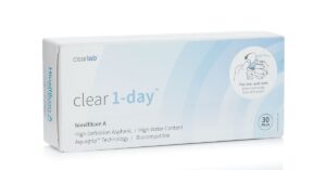 Clear 1-day contactlenzen