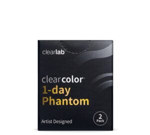 Clearcolor 1-day Phantom contactlenzen